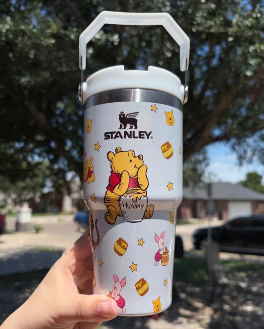 Coolvaya®Cartoon Handle Tumbler – Cute & Easy to Carry 20oz