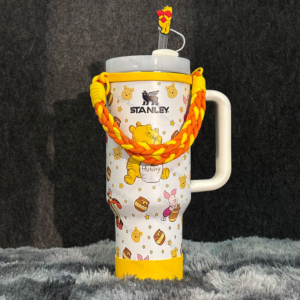 Coolvaya Honeybee Friends 40oz Tumbler — Winnie Edition