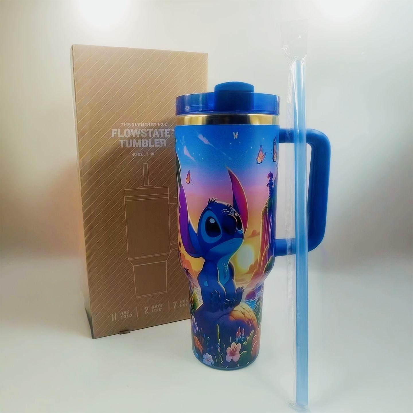 Coolvaya Limited Edition Stitch 40oz Tumbler Gift Set