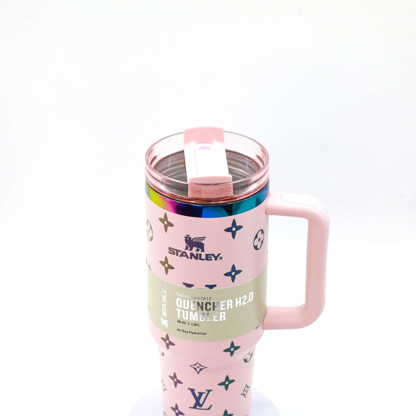 Coolvaya Luxury Stanley Tumbler – LV Inspired