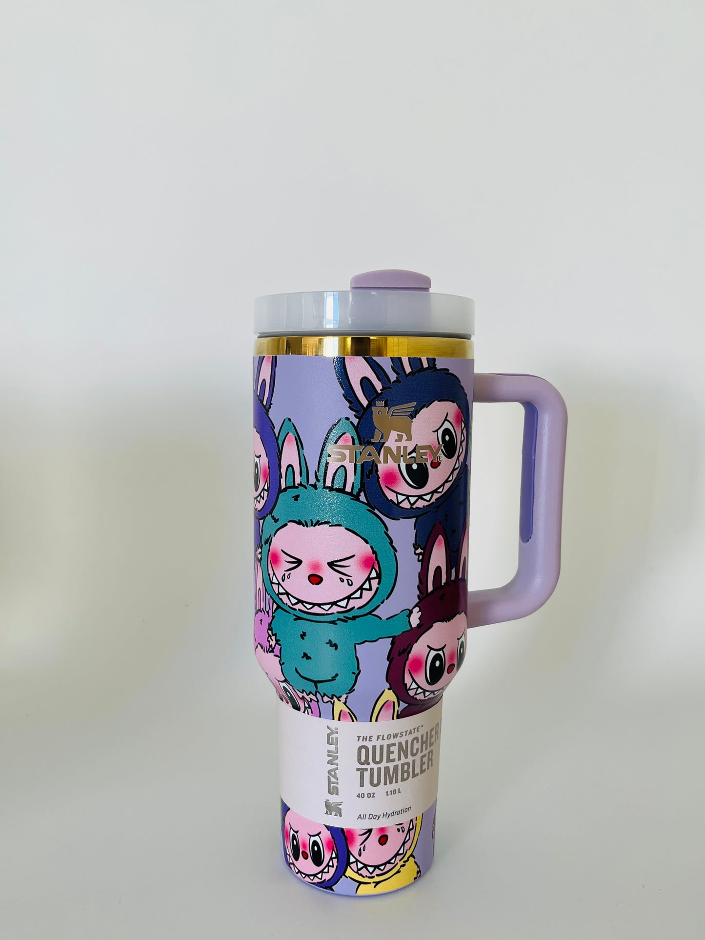 Labubu 40oz Quencher Tumbler – Mischief Parade Edition