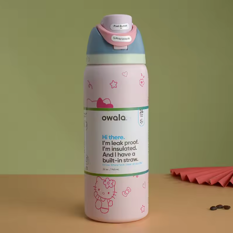 Cartoon Vacuum Flasks & Thermoses Water Bottle-32z