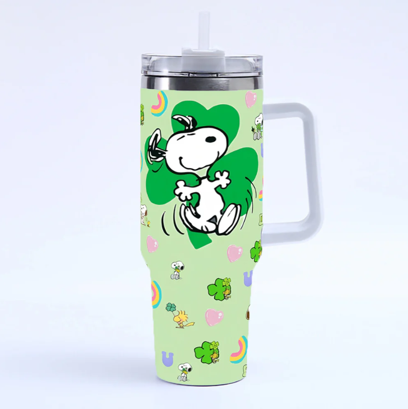 Coolvaya Snoopy Daily Life Comic Tumbler