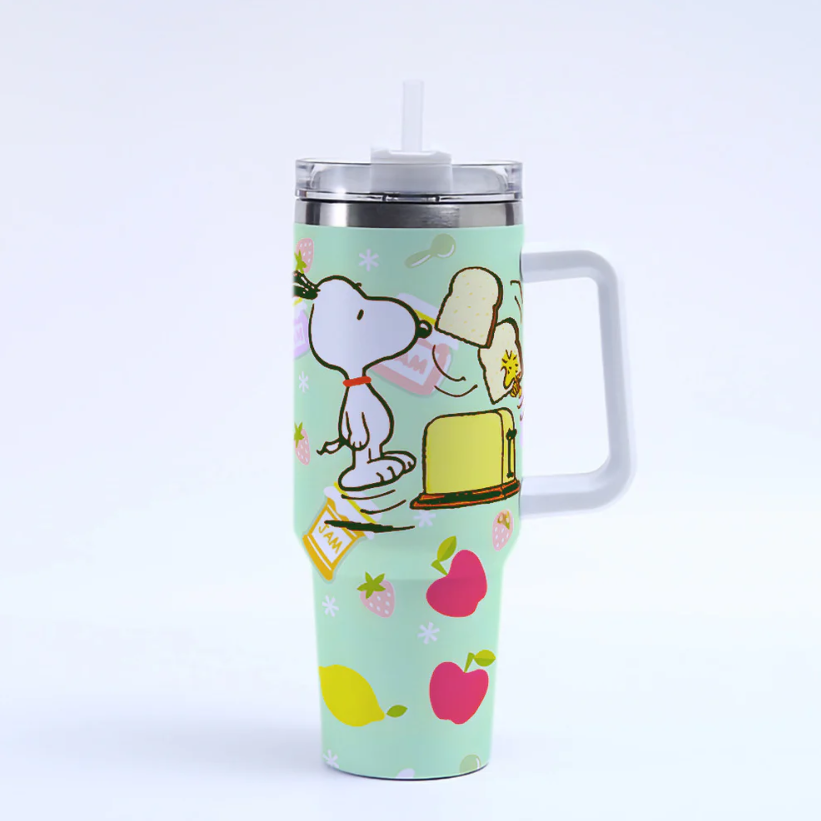 Coolvaya Snoopy Daily Life Comic Tumbler