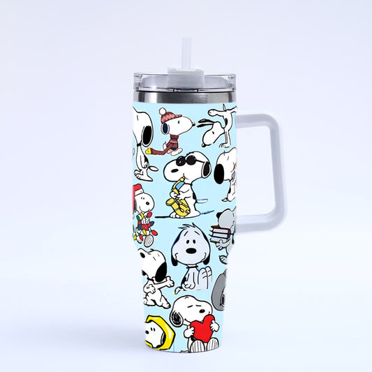 Coolvaya Snoopy Daily Mood Tumbler