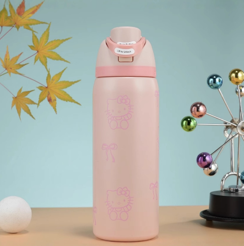 Cartoon Vacuum Flasks & Thermoses Water Bottle-32z