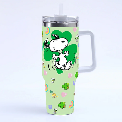 Coolvaya Snoopy Daily Life Comic Tumbler